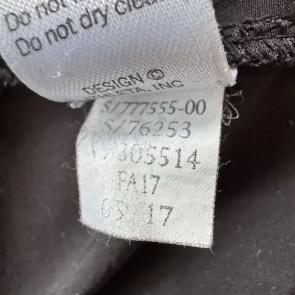 Athleta Soho Jogger Pants Womens 8 Black Pull On Tapered Lightweight Gym Yoga - Picture 6 of 9